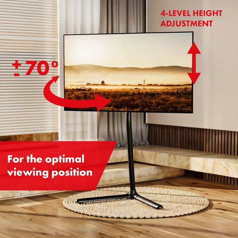 TV floor stand MACLEAN MC-494 for 32"–70" TVs Photo 4