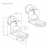Wall mount MACLEAN MC-495 for 2x Sonos ERA Photo 5