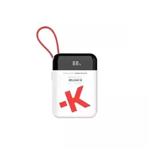 Portable power bank SKROSS Reload 10 — 10000mAh, 20W PD, USB-A + USB-C