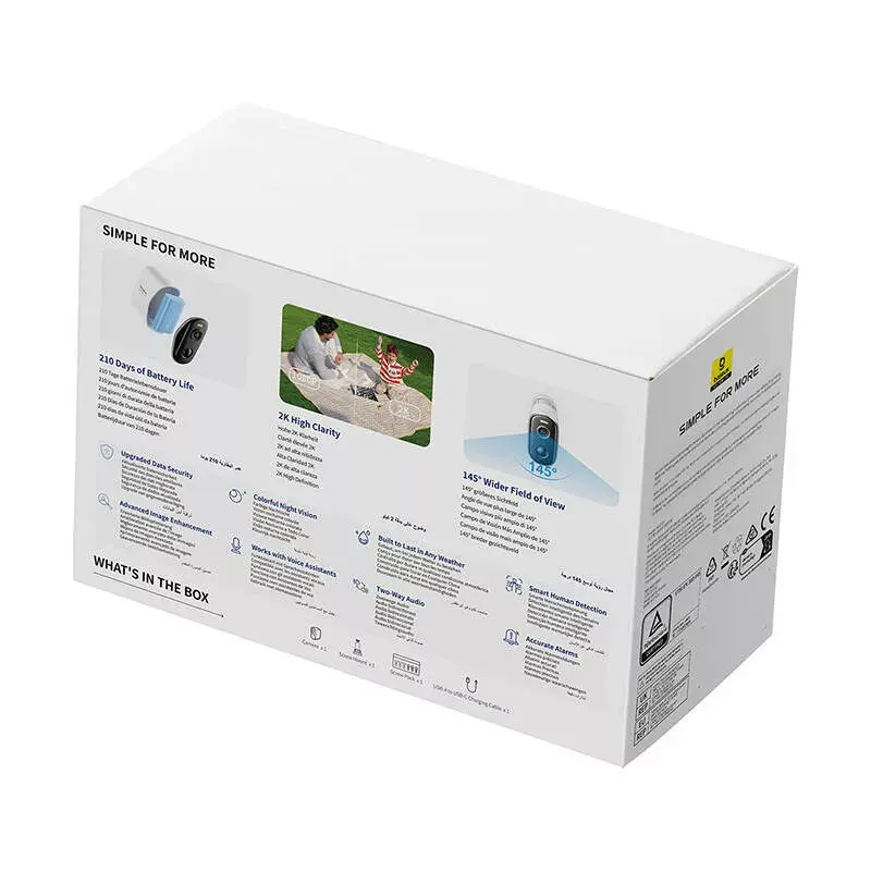 Surveillance Camera Baseus N1 Outdoor Camera White Photo 5