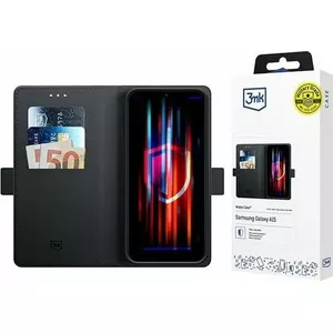 Wallet Case 3MK for Samsung Galaxy A15 5G — protective folio cover with card pocket