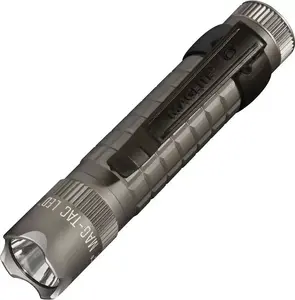 Flashlight MAG-LITE Mag-Tac SG2LRC6 grey — compact tactical torch, single-cell AAA/AA compatible