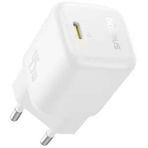 Charger Baseus PicoGo GaN 45W USB-C PD White – 45W USB-C PD GaN compact charger