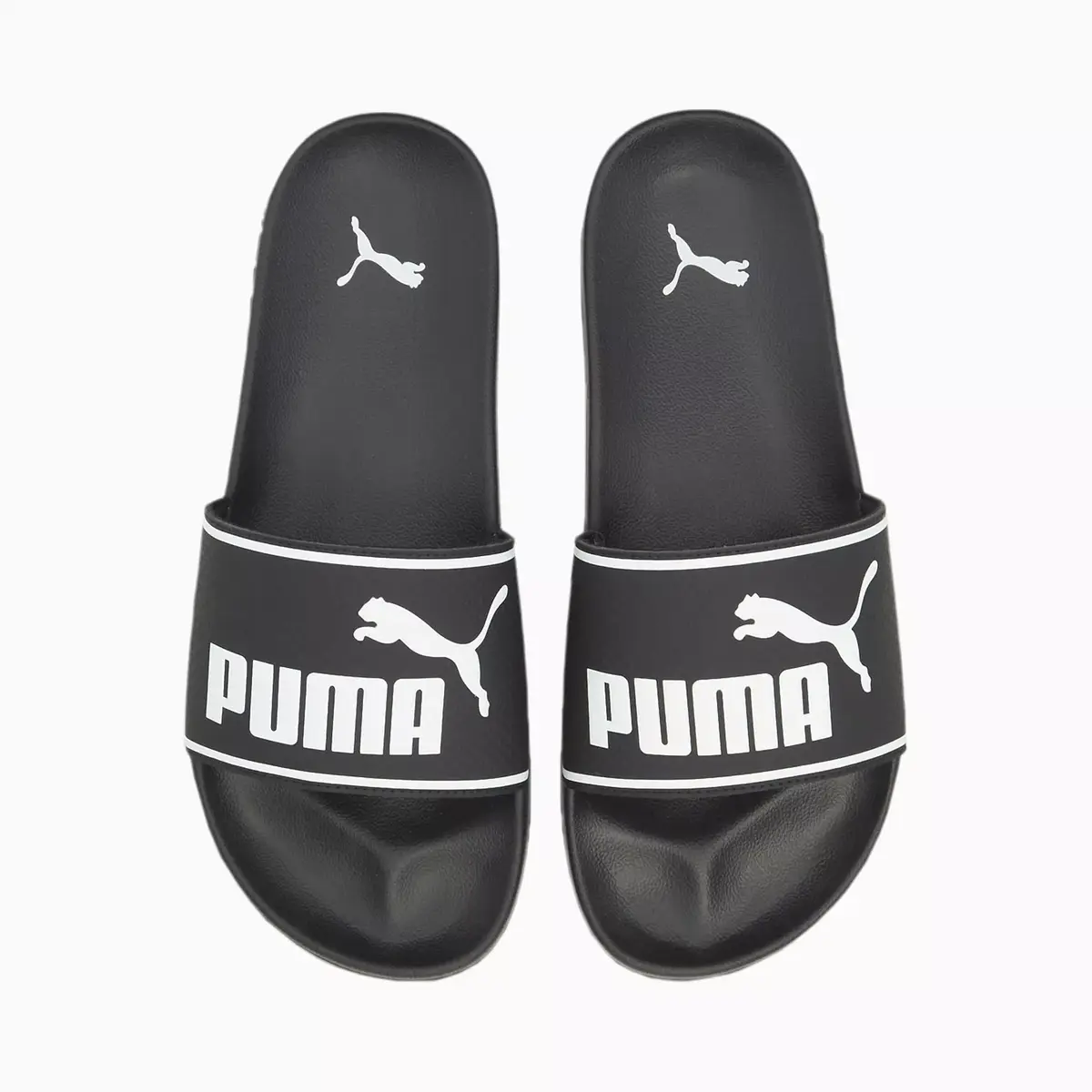 PUMA Leadcat 2.0 Slidenes Melni Baltas Izm. 44.5 Photo 6