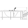 AMUE AMO-1001 Double Massage Bathtub Photo 9