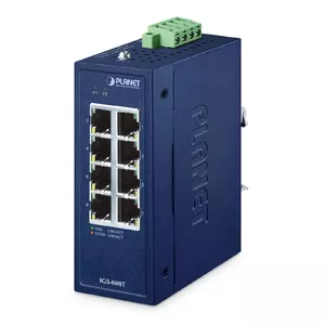 Unmanaged Switch PLANET IGS-800T 8-Port Gigabit Ethernet 10/100/1000