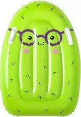 Inflatable swim board with handles No name 84×56 cm - cactus design