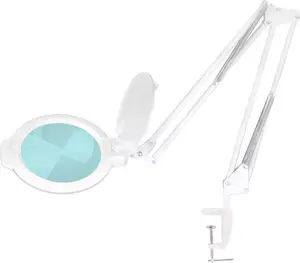 Activeshop Светодиодная лупа Glow Moonlight 8013/6" белая – лупа с LED подсветкой