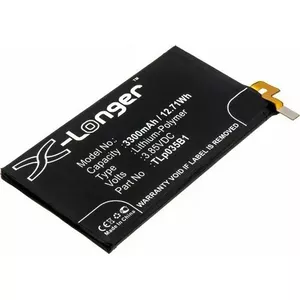 Akumulators Cameron Sino SB8506 (rezerves BlackBerry KEY2 BBE100) Li-ion mobilajai ierīcei