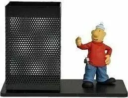 Desk organizer with figurine Tisso-Toys Mat (Neighbors) — compact stationery holder