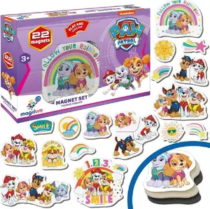 Maksik magnetic set Paw Patrol 22 pcs - Patrol Friends Forever (girl) ML4034-03