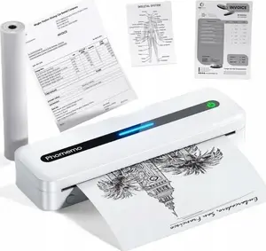 Termālais etiķešu printeris Phomemo M832 300 dpi, pārnēsājams, A4 saderīgs