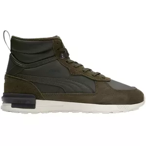 Puma Graviton Mid Men's Shoes Green 383204 02 Breathable Lightweight