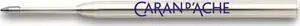 Ballpoint pen refill Caran d'Ache Goliath for 849, medium (M), blue ink
