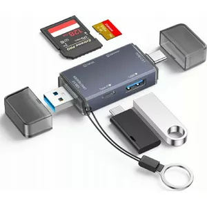 Card reader hub Bounn YC370 USB-C 3.0 6-in-1 with SD and MicroSD slots