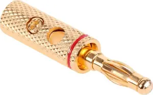 Banana Speaker Plug Cabletech WTY0203 gold-plated connector for speaker cables