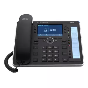 IP-телефон AudioCodes 445HD PoE GbE черный проводная трубка 4.3" LCD