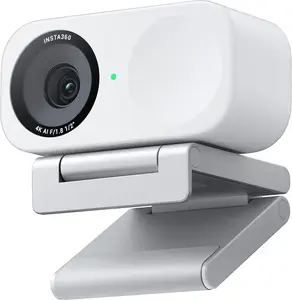 Insta360 Link 2C 4K Ultra HD Webcam, USB, Arctic White