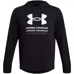 Худи Under Armour UA Rival Terry Graphic черный 1386047-001 размер 2XL