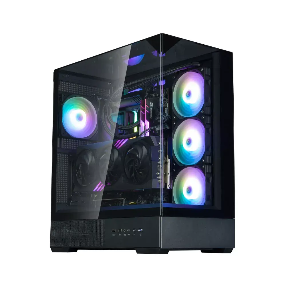 Компьютерный корпус Zalman P40 Prism Black Photo 3