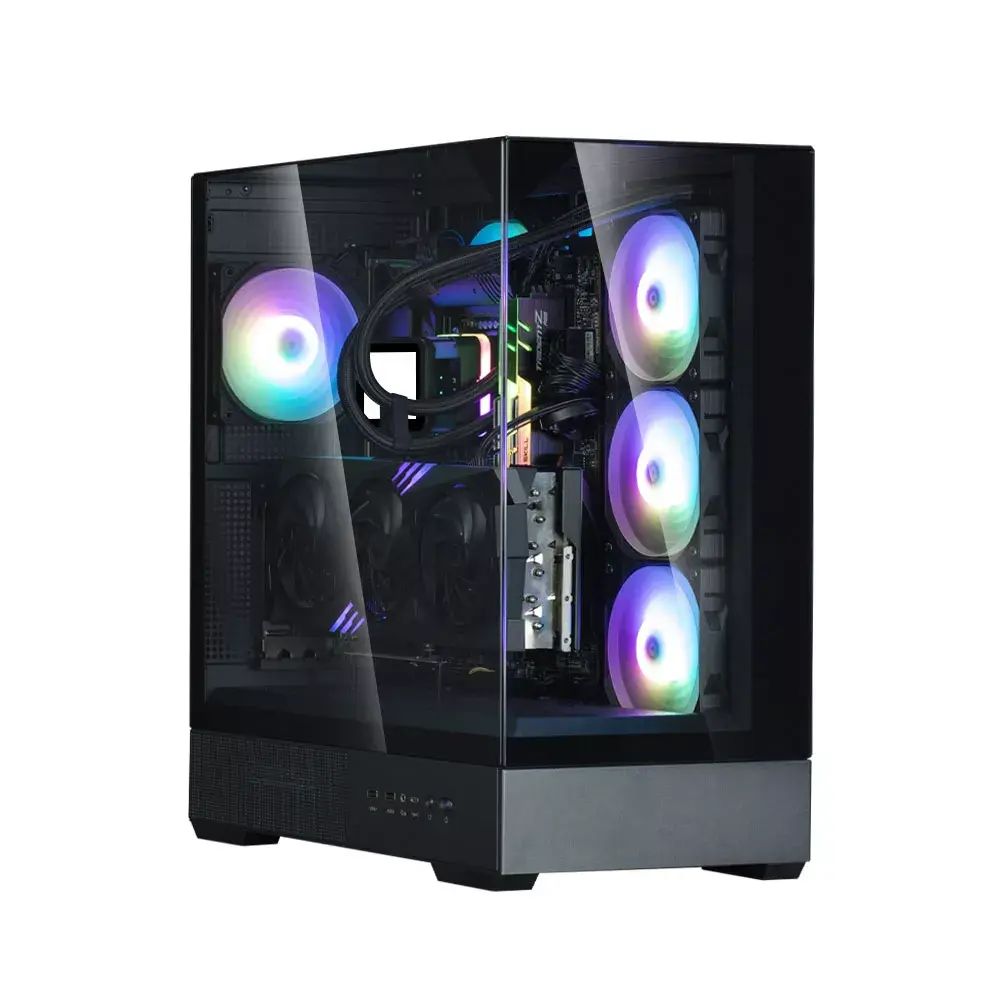 Компьютерный корпус Zalman P40 Prism Black Photo 4