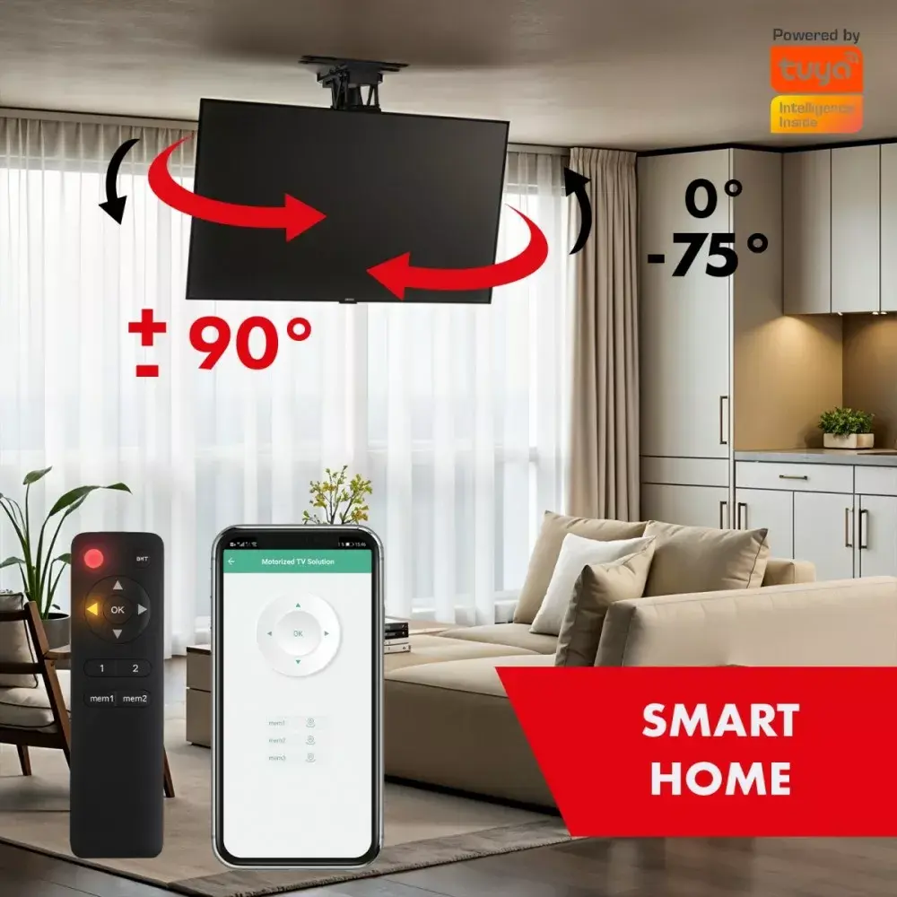 Ceiling electric TV mount MACLEAN MC-490 Photo 4