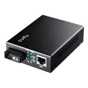 Сетевой медиаконвертер Cudy MC100GSB-60B 1000 Mbit/s Multi-mode Single-mode Черный
