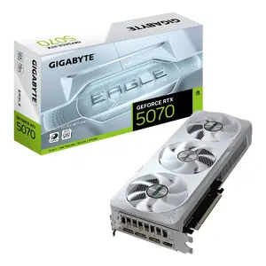 Видеокарта GIGABYTE GeForce RTX 5070 12 ГБ GDDR7 PCIe 5.0, 6144 CUDA, 28000 МГц памяти