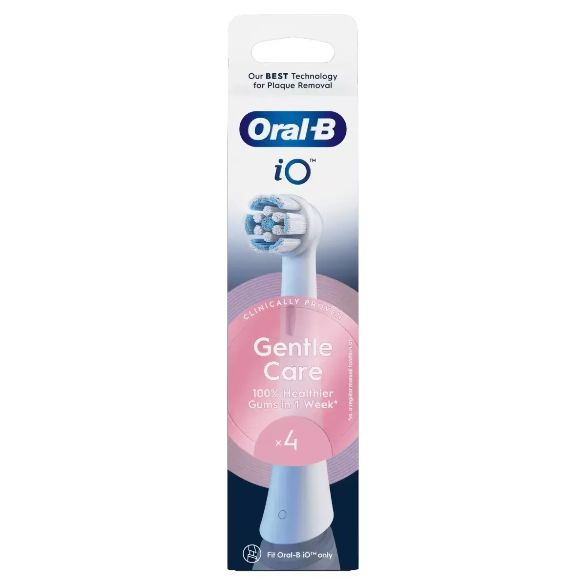 BRAUN насадки для Oral‑B iO Gentle Care — 4 шт. Photo 2