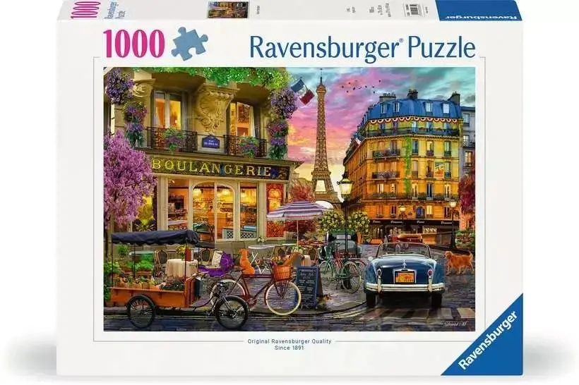 Puķu puzle Ravensburger Parīze rītausmā 1000