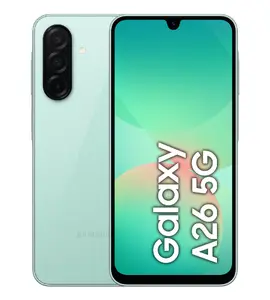 Smartphone Samsung Galaxy A26 6.7" 128GB Mint — 6 GB RAM, 5000 mAh, Super AMOLED, 120 Hz, IP67