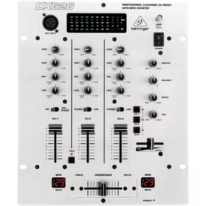DJ controller Behringer DX626 3 channels Grey XLR connectivity