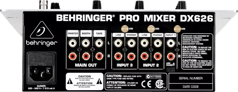DJ контроллер Behringer DX626 Photo 3