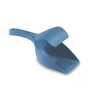 Plastic universal scoop Stefanplast Twice 27.5×12.5×11 cm, blue