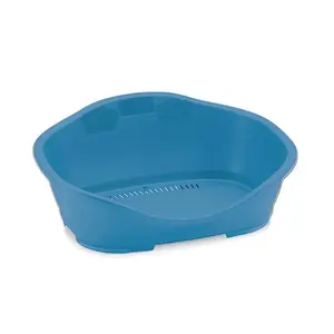 Детская спальная кроватка Stefanplast Sleeper 5 — размеры 96×68×37.5 см, синий