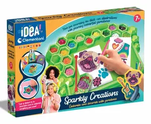 Bērnu radošais komplekts Clementoni IDEA 18716 — mākslas un amatniecības komplekts, 7+, dažādas krāsas
