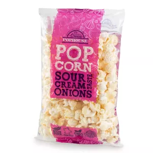 Popkorns Pophouse krējuma un sīpolu garša 65 g