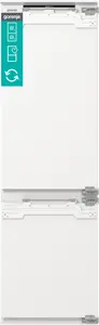 Gorenje NRKI517E62WF Built-In Fridge-Freezer 252 L NoFrost Dual Multiflow 360° AdaptTech Energy Class E White