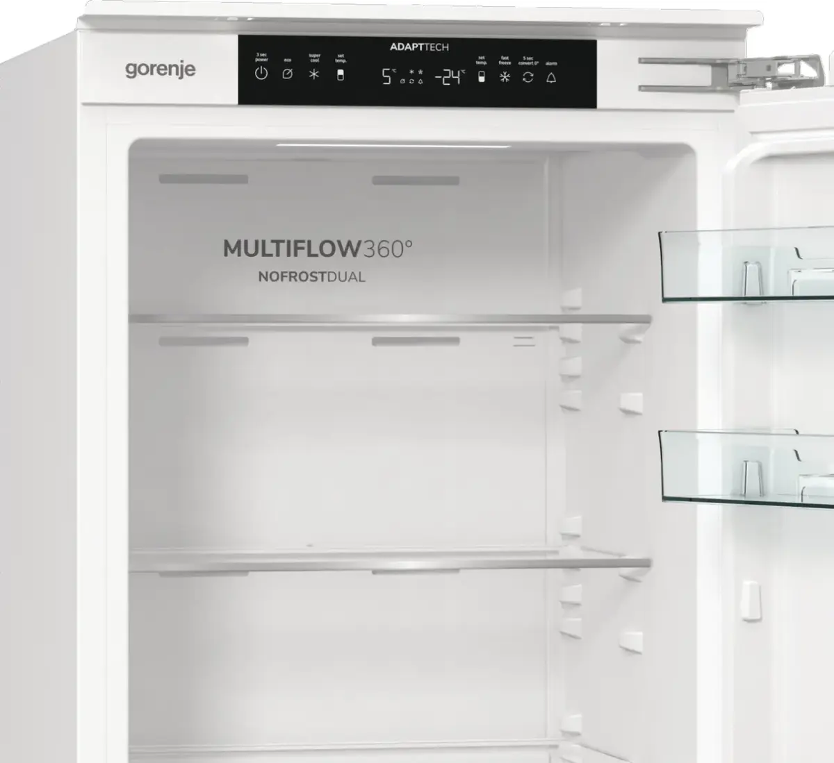 Iebūvējamais ledusskapis Gorenje NRKI517E42 Photo 8