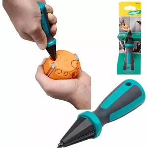 Насадка для вырезания отверстий Wolfcraft ERGO ручная WF4318000 для работы по дереву и гипсокартону