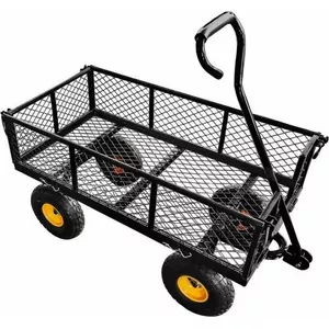 Steel Garden Cart NEO tools 84-406 — load capacity 300 kg, single-piece
