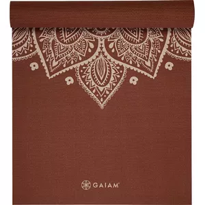 Yoga mat Gaiam Intense Rust 5 mm — exercise mat for yoga and Pilates