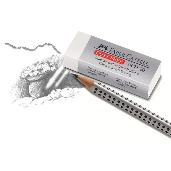 Ластик Faber-Castell Dust-Free Белый Photo 2