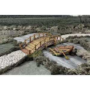 Battle Systems Ltd Bridge — tabletop terrain piece for wargaming, modular bridge scenery