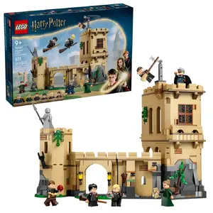 LEGO building set Harry Potter 76447 Hogwarts Castle Flying Lessons with 4 minifigures
