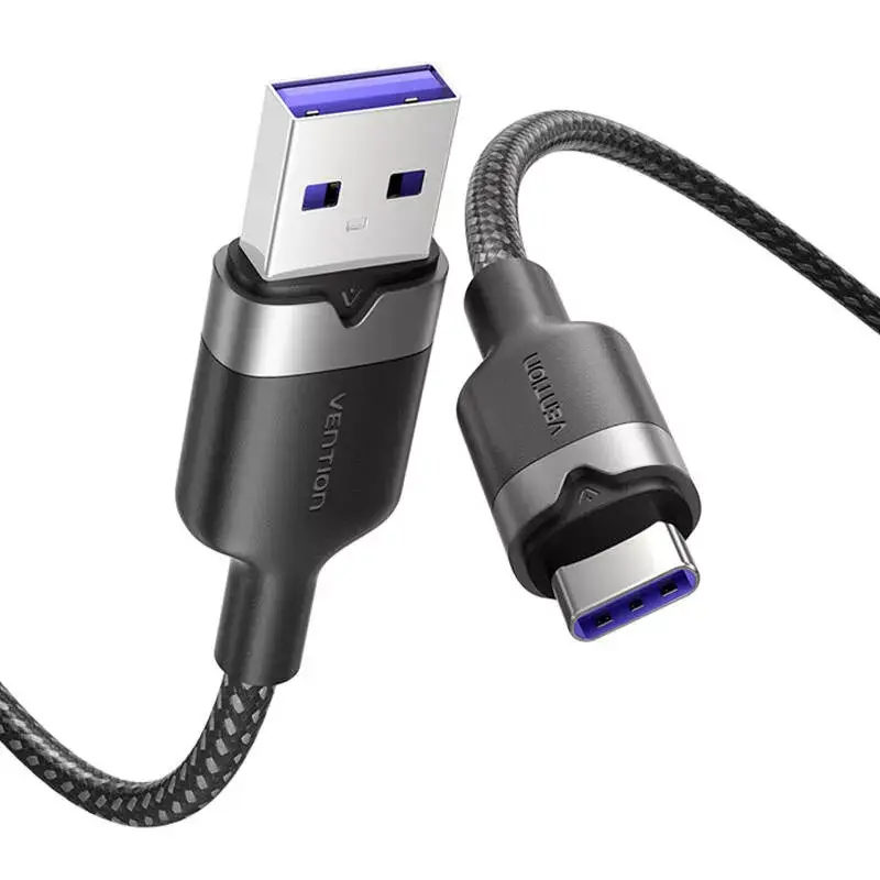 USB 2.0 A–USB‑C kabelis Vention CTOBH 2 m Photo 2
