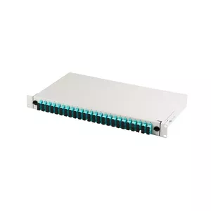 Patch panel A-LAN DN-96422/3 24x SC duplex OM3 gray