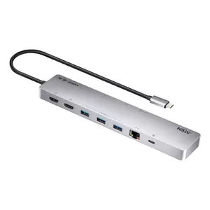 USB Hub ATEN UH3240 Type-C Silver 3.5mm HDMI RJ-45 USB 3.2
