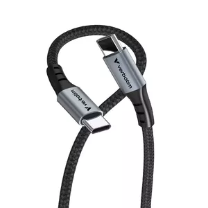 Verbatim Sync & Charge Cable 60W USB-C to USB-C 120 cm Black