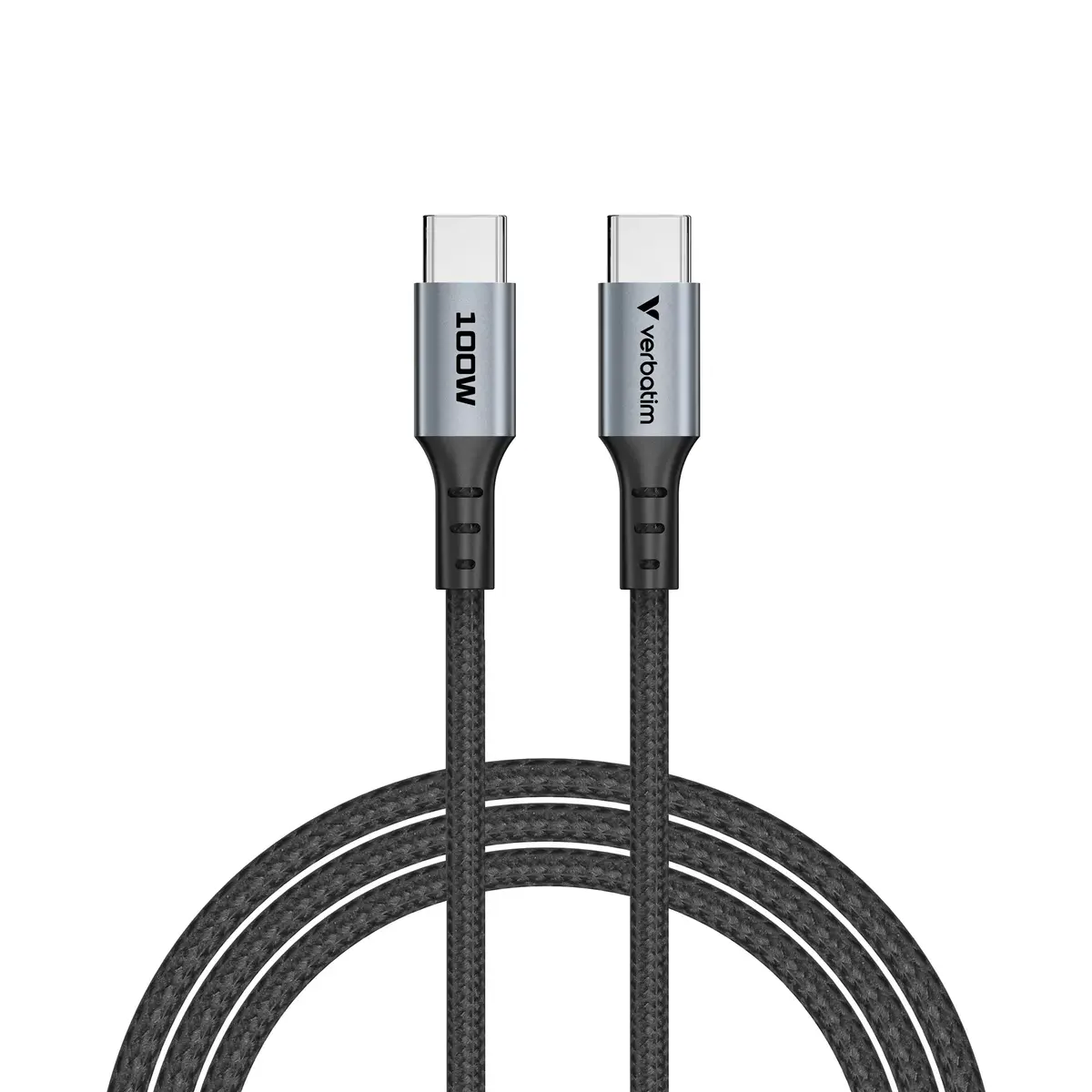 Кабель Verbatim Sync & Charge 100W USB-C к USB-C Photo 3